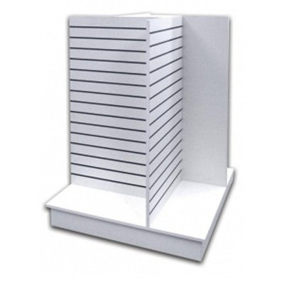 Slatwall 4-Way Display Unit