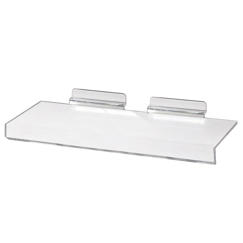 Acrylic Slatwall Shelf With Channel