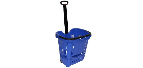 Large Shopping Baskets with 2 Wheels
